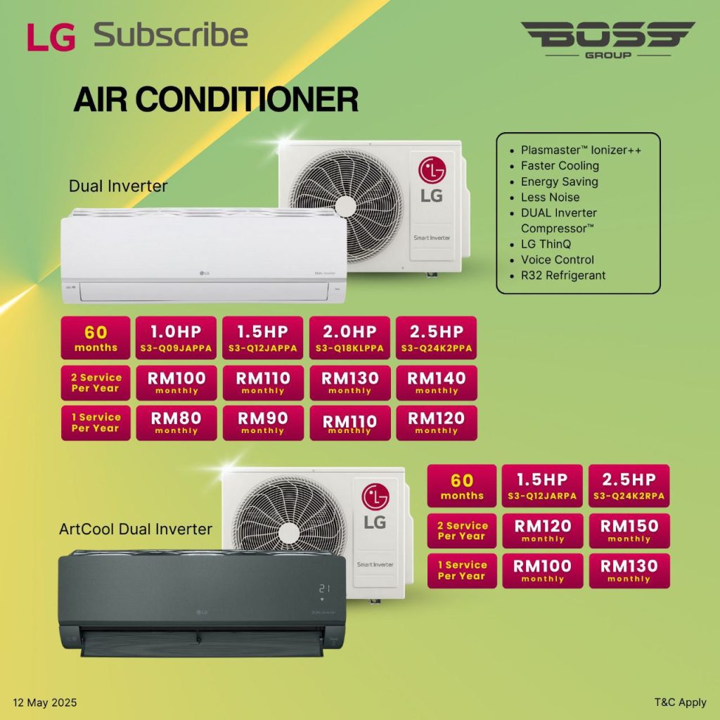 aircond dual inverter