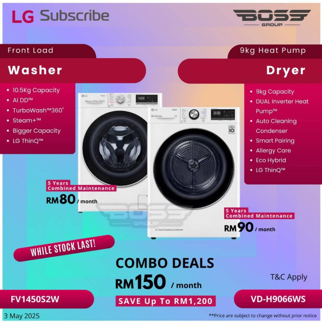 washer dryer lg