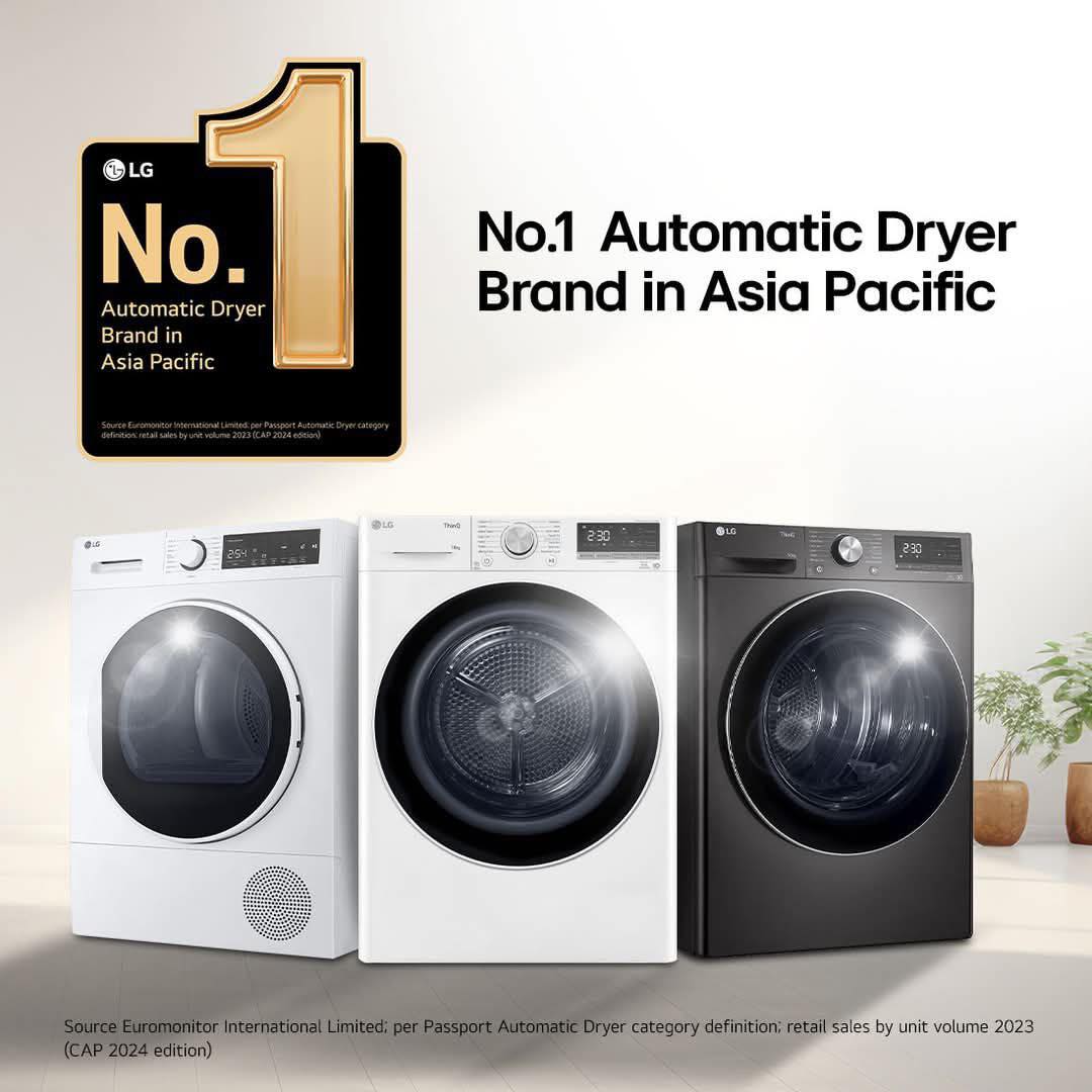 9kg Heat Pump Dryer: Jimat Bil Elektrik!